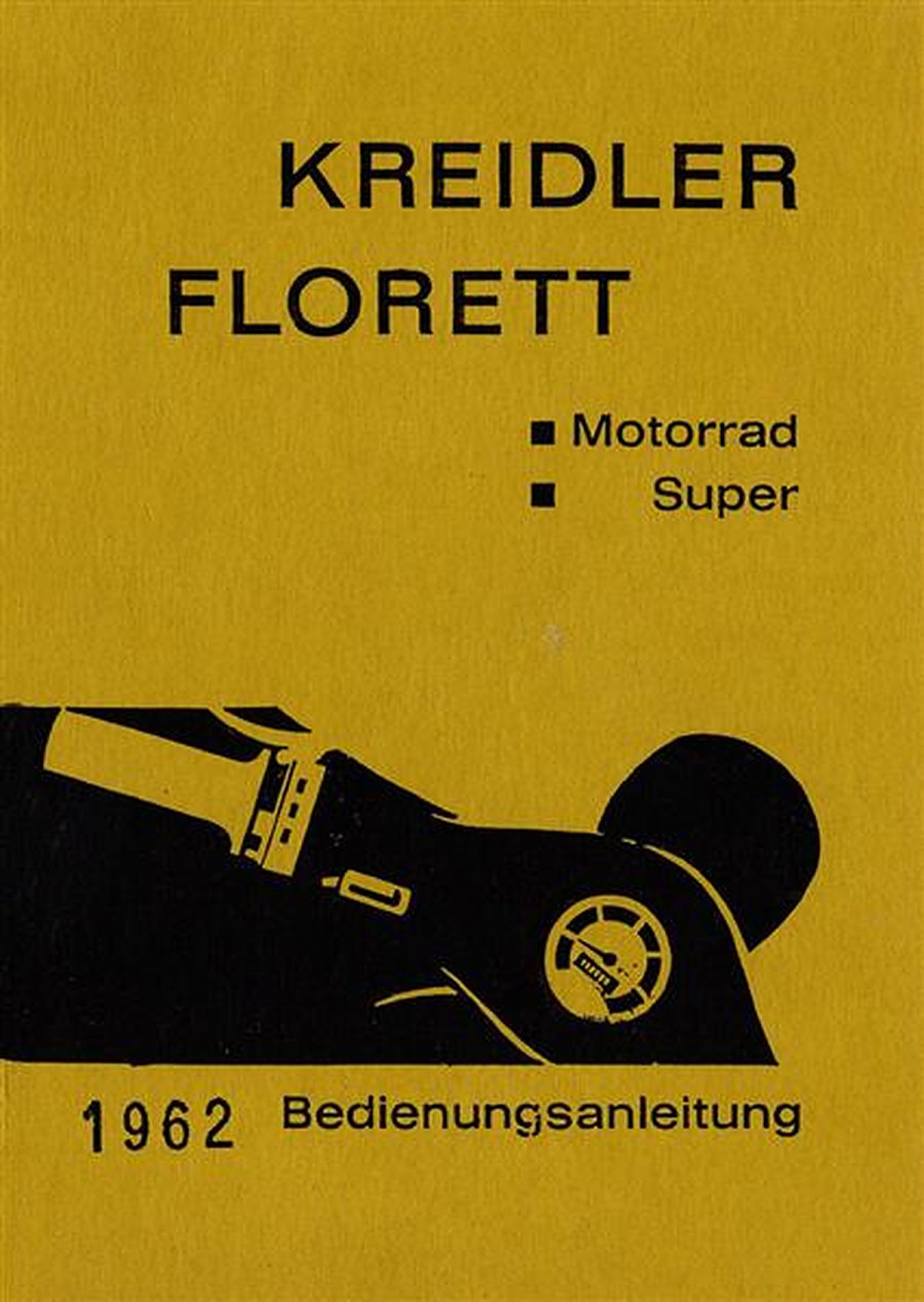 Kreidler Florett Super Betriebsanleitung