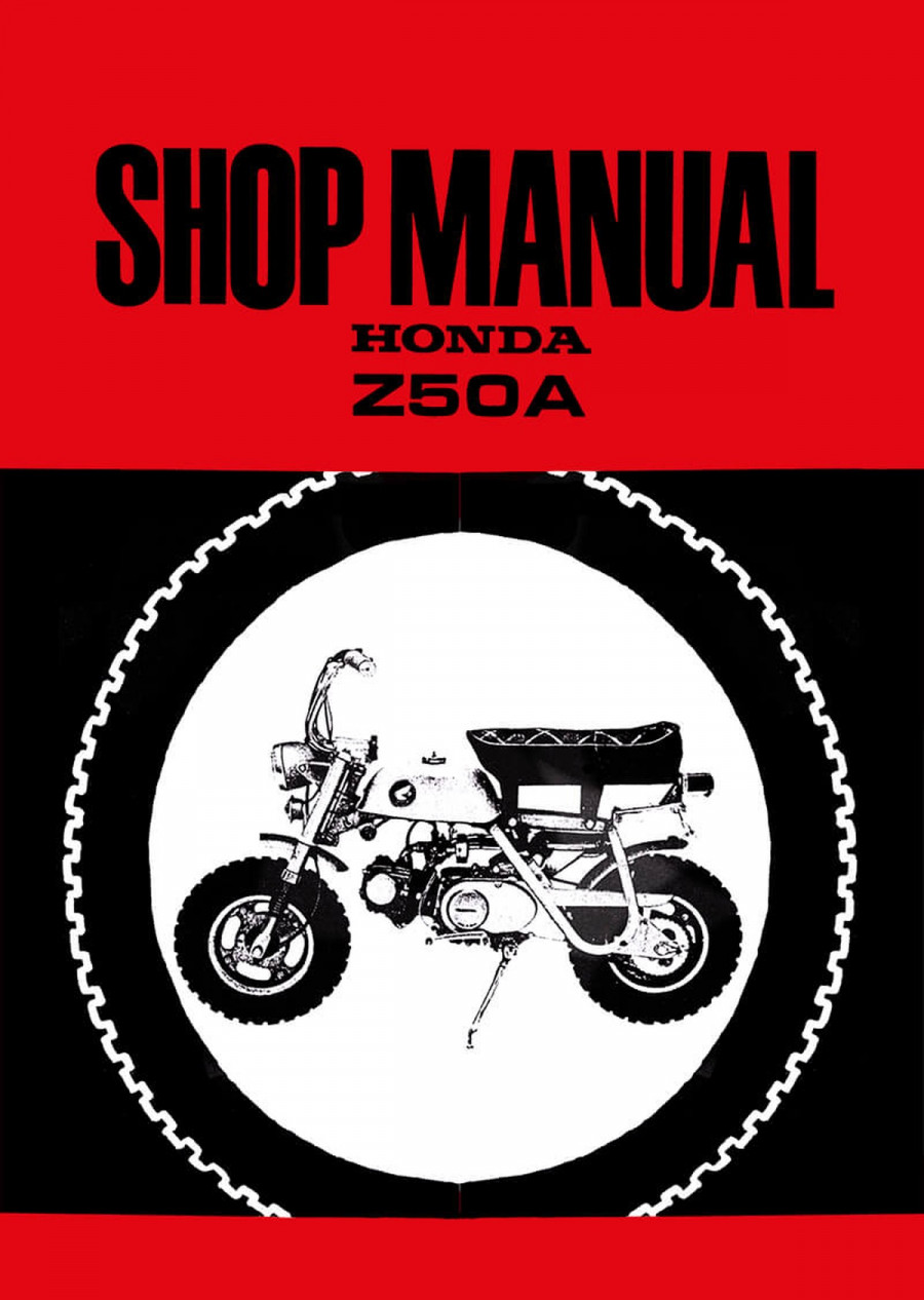 Honda Z50A Shop Manual