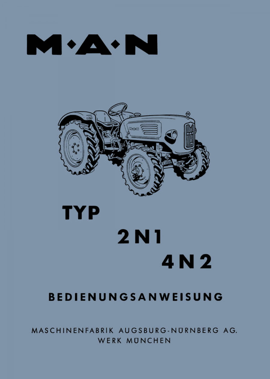 MAN Typ 2N1 und 4N2 Betriebsanleitung