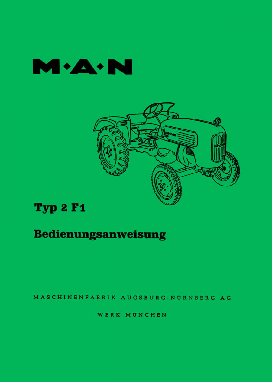 MAN 2F1 Betriebsanleitung