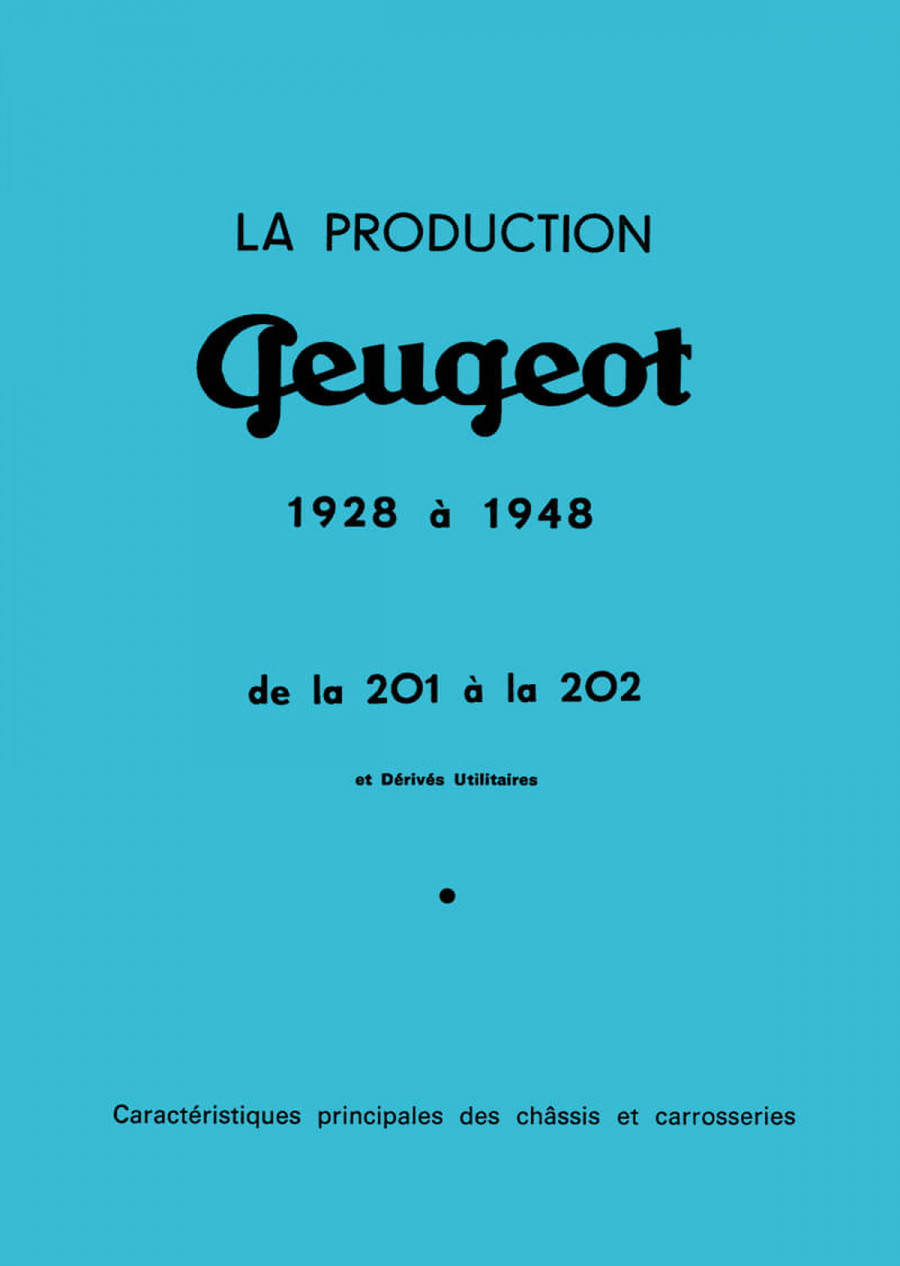 Peugeot Modelle 1928 bis 1948