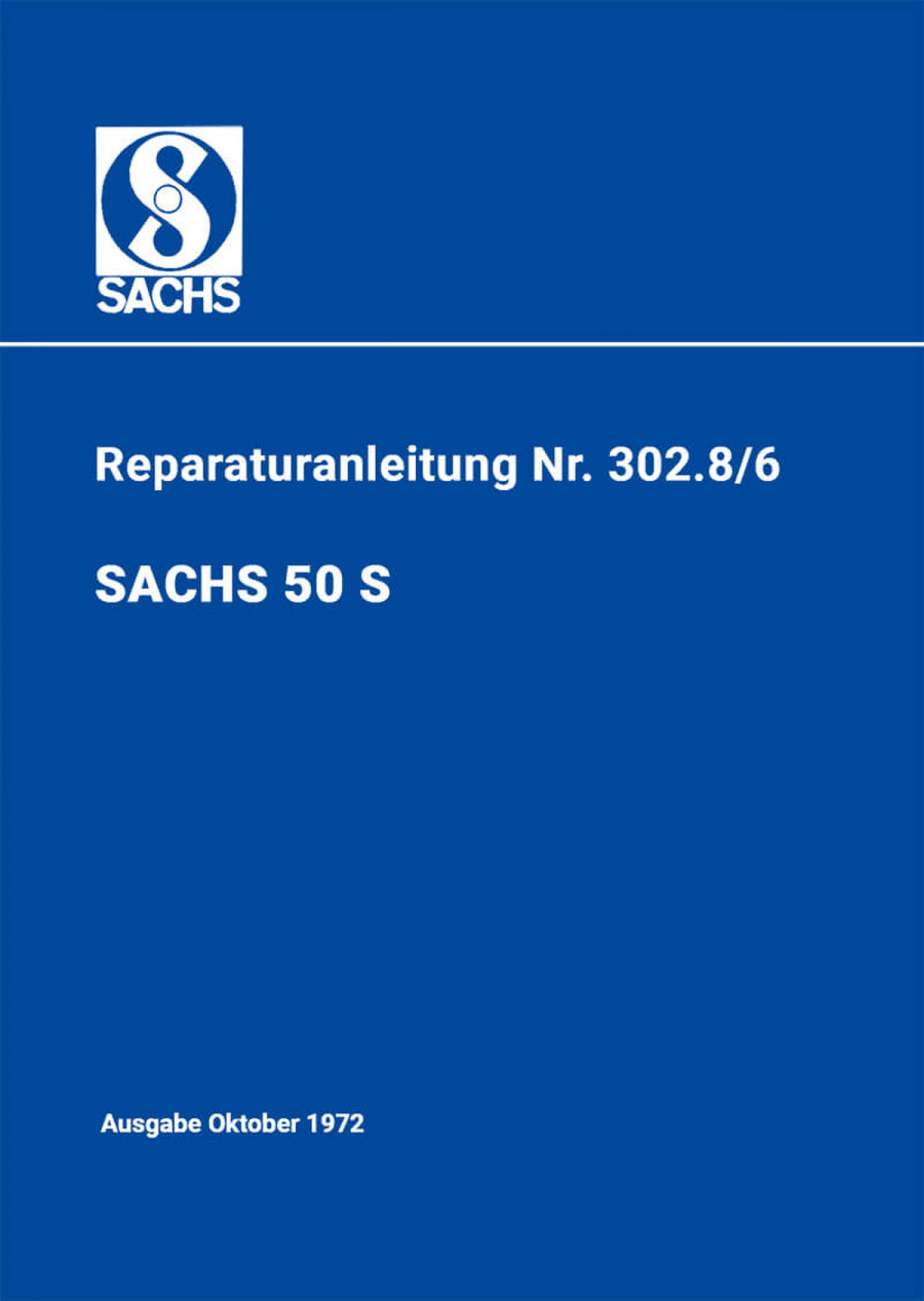 Sachs 50 S 5-Gang Werkstatthandbuch