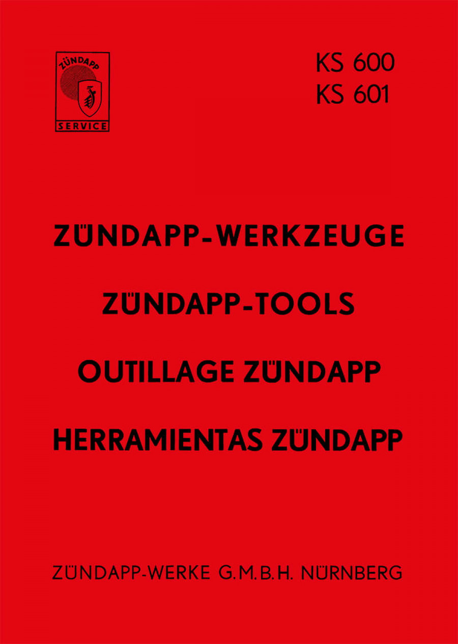 Zündapp KS600 und KS601 Werkzeuge