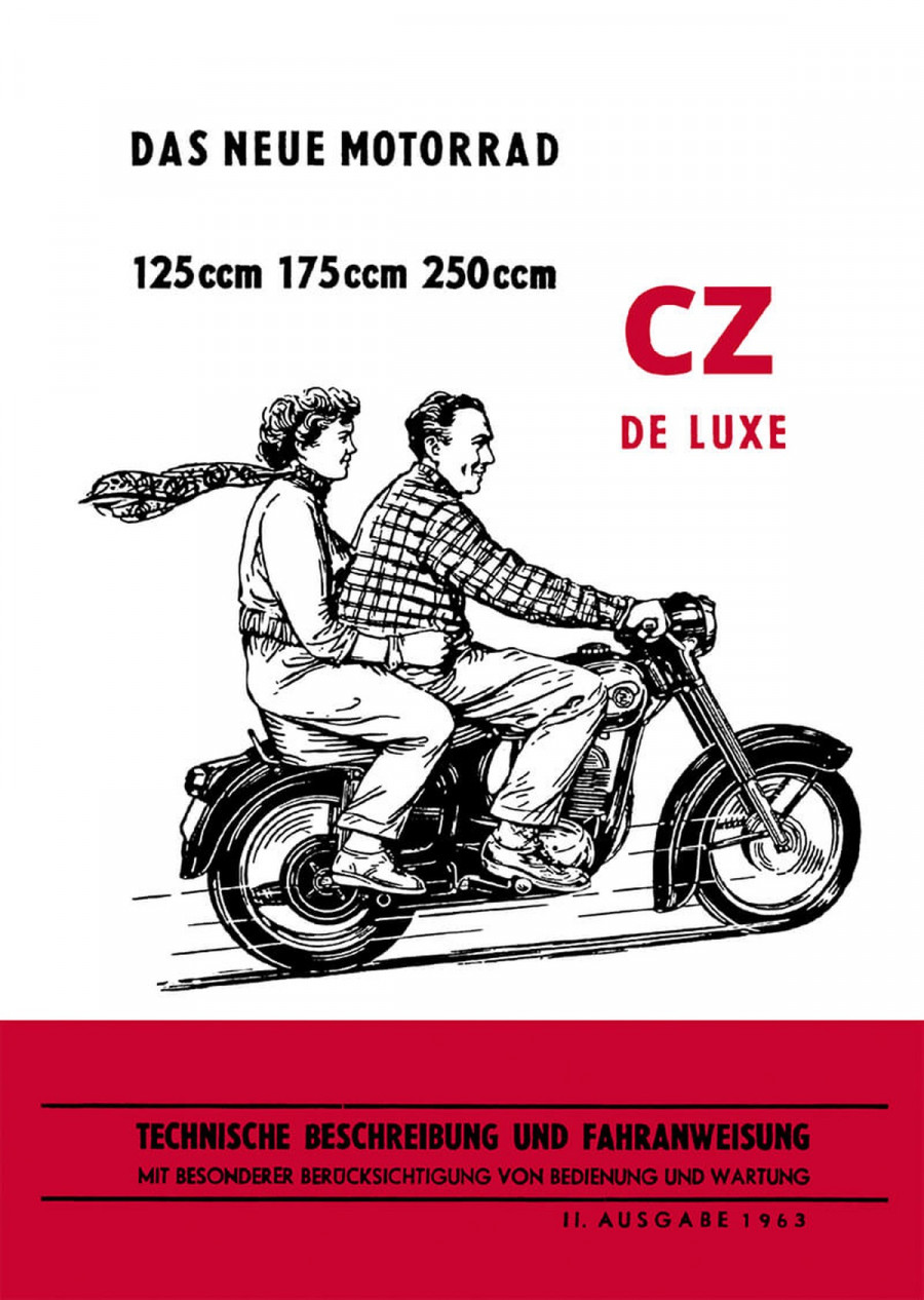 CZ 125ccm 175ccm 250ccm Betriebsanleitung