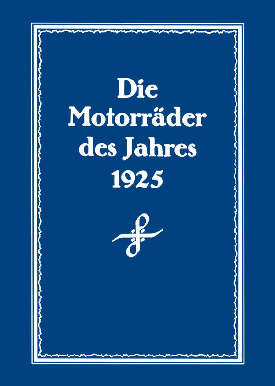 Die Motorräder des Jahres 1925