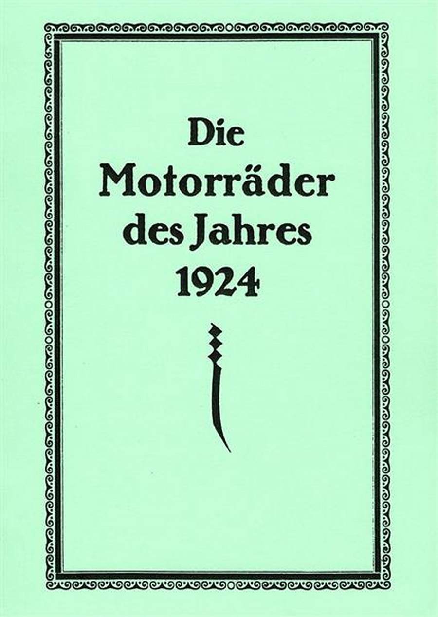 Die Motorräder des Jahres 1924