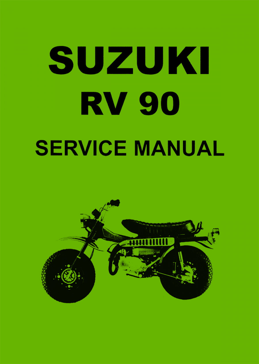 Suzuki RV90 Service Manual
