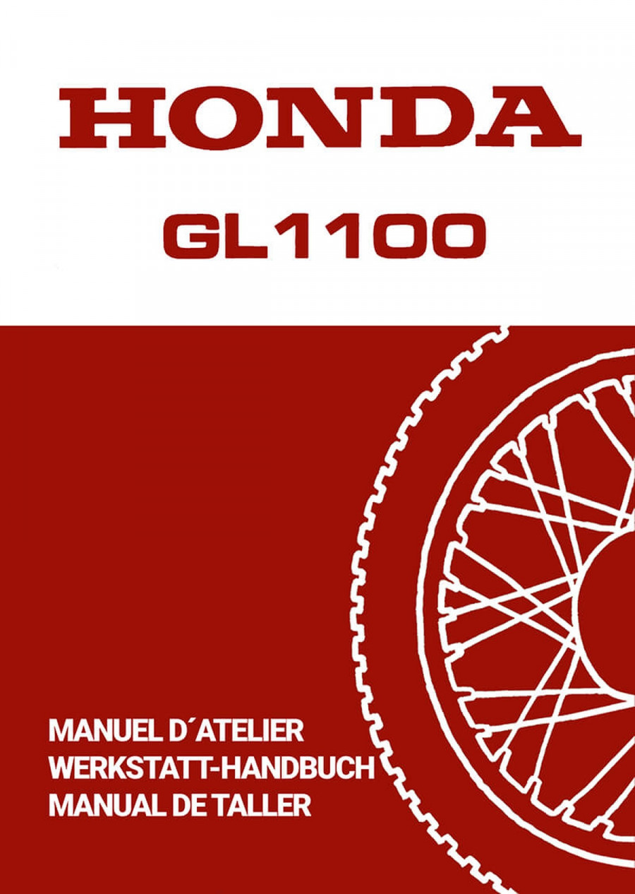 Honda GL1100 Goldwing Ergänzungs-Werkstatthandbuch