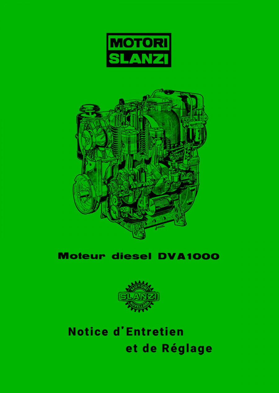 Slanzi Dieselmotor DVA 1000