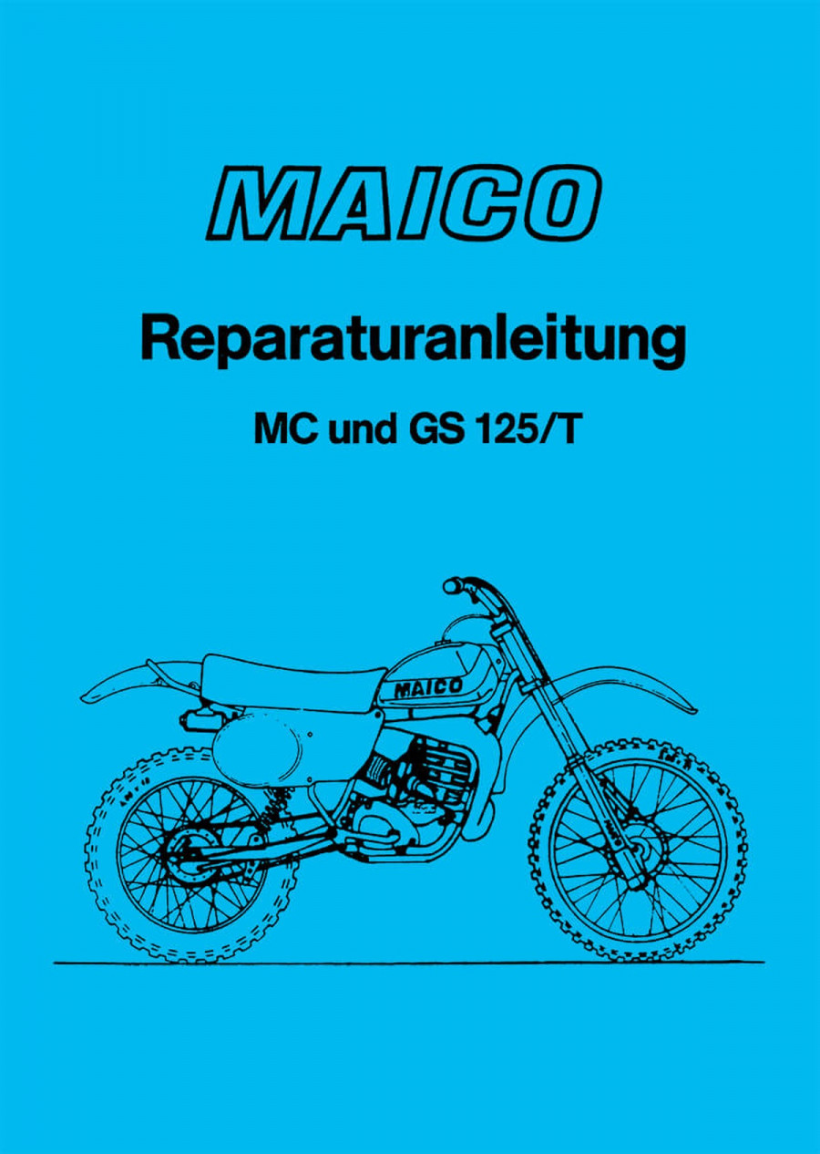Maico MC125 und GS125 Reparaturanleitung