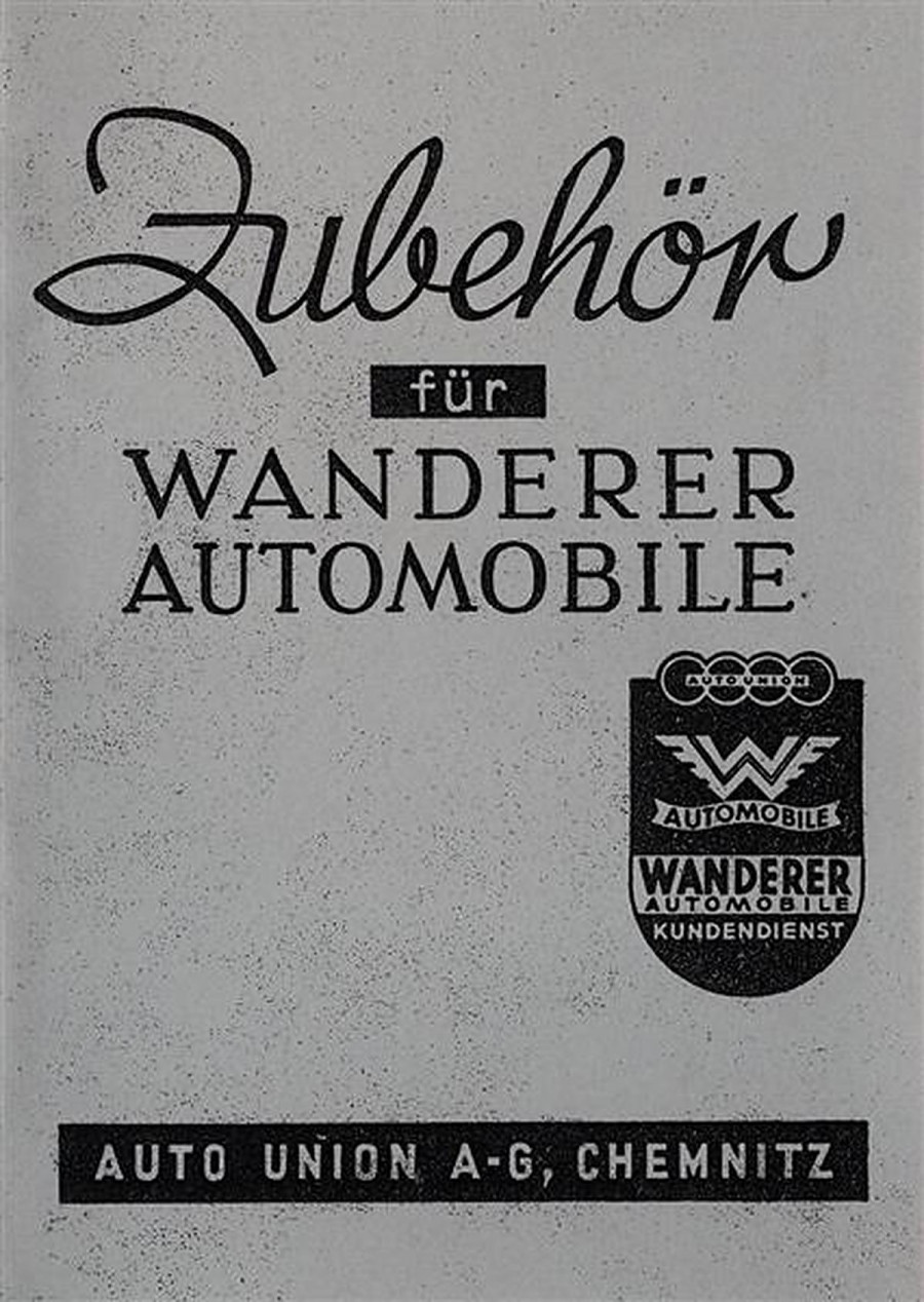 Wanderer Automobil Zubehörliste