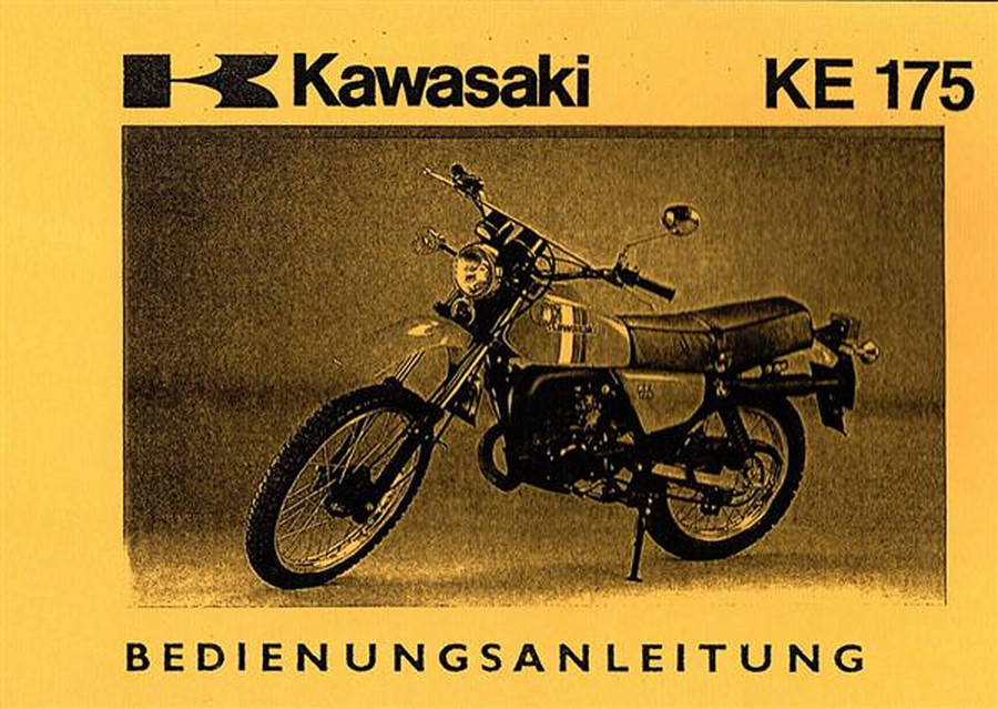 Kawasaki KE175 Bedienungsanleitung