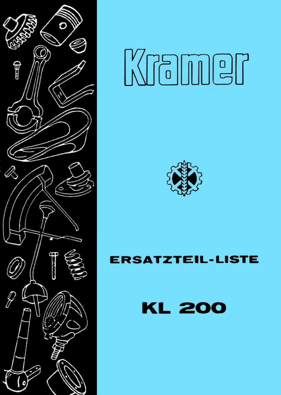 Kramer KL200 Ersatztteilliste