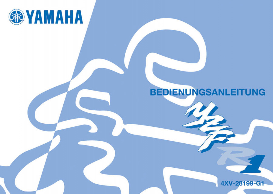 Yamaha YZF-R1 Betriebsanleitung