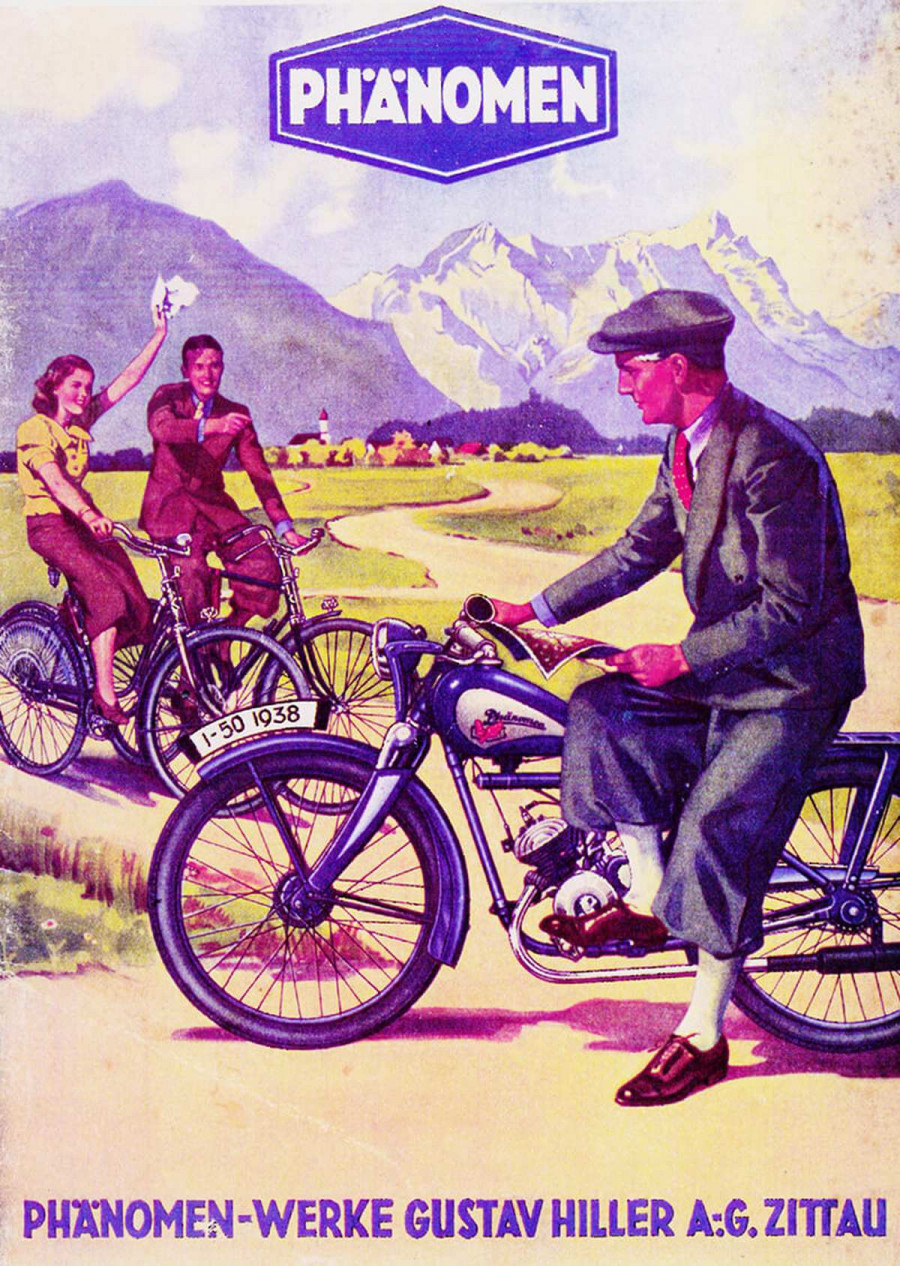 Phänomen Prospekt von 1938 Faksimile