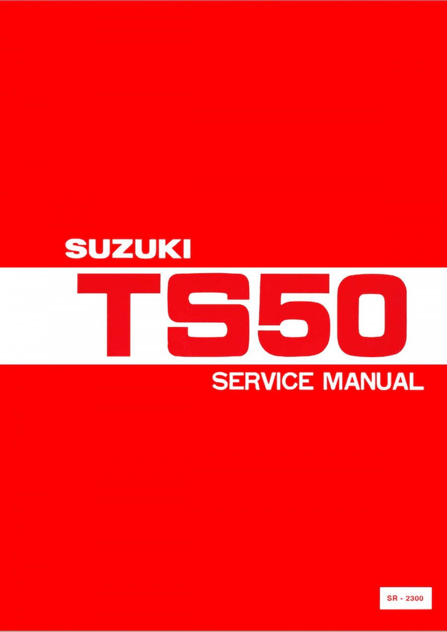 Suzuki TS50 Service Manual