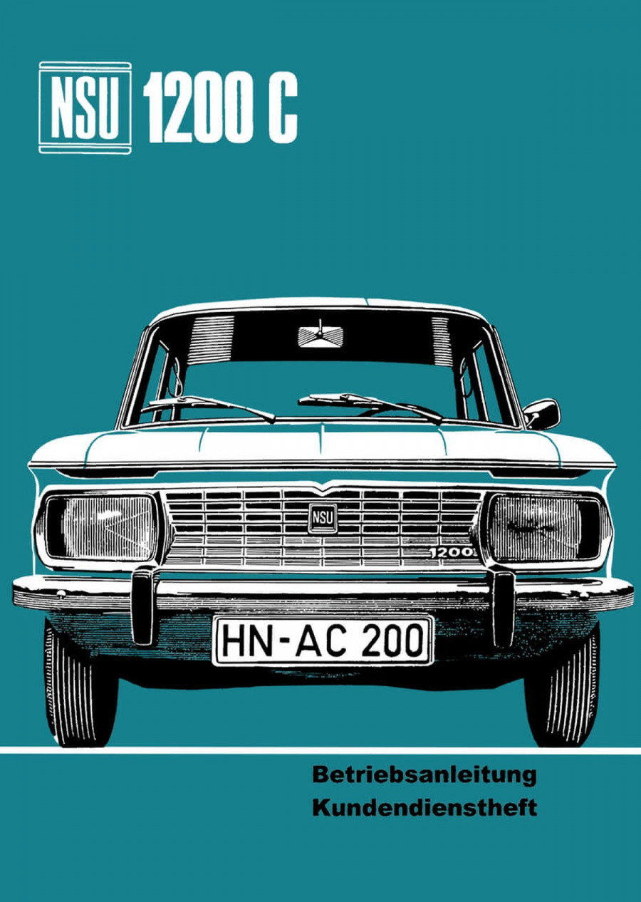 NSU 1200 C Betriebsanleitung