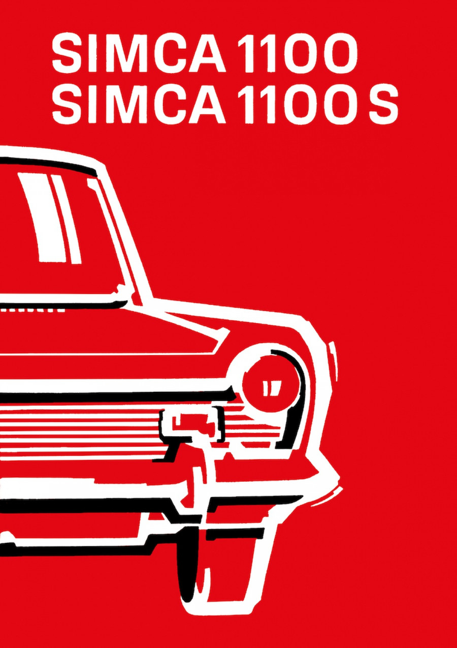 Simca 1100, Simca 1100 S, Betriebsanleitung