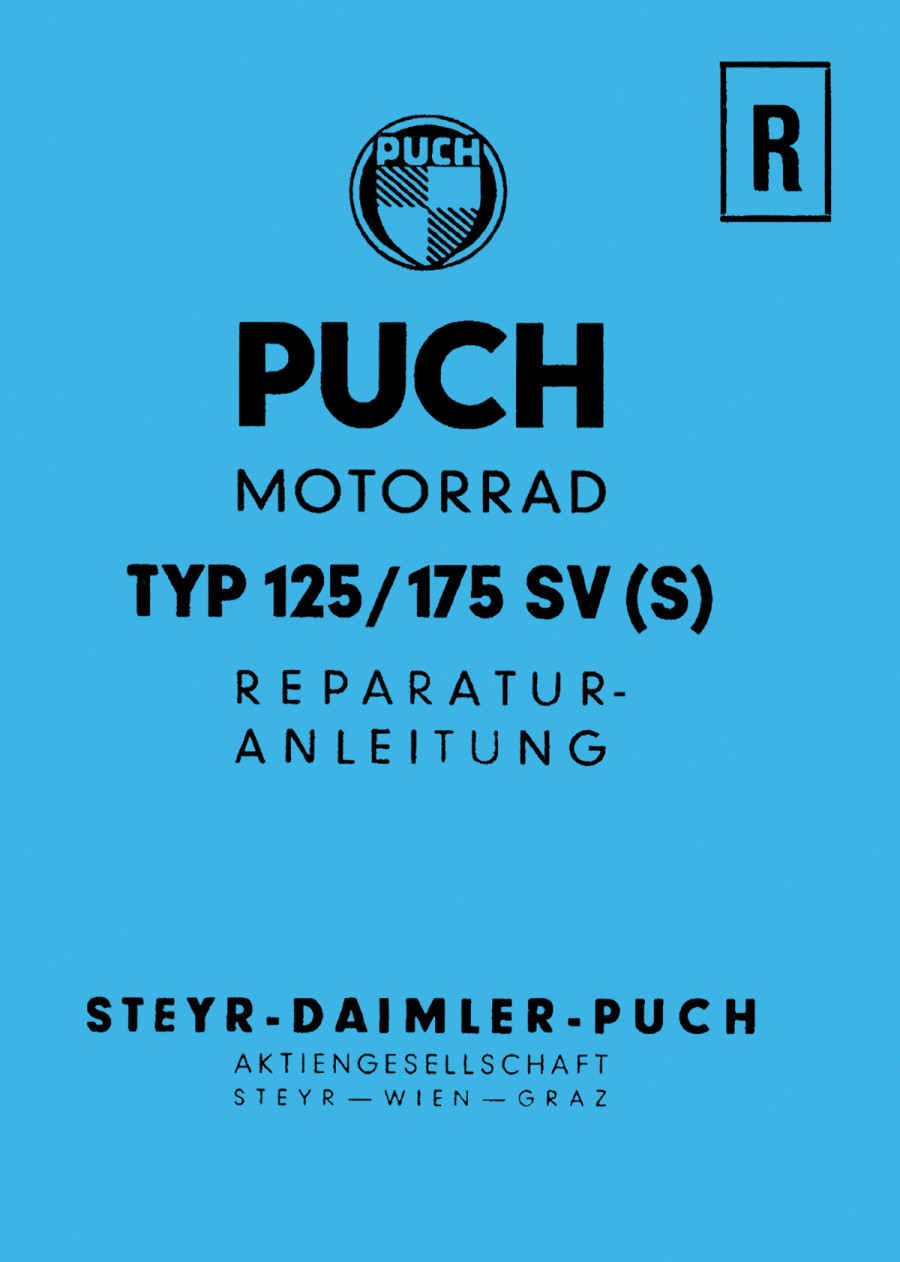 Puch 125 SV und 175 SV Reparaturanleitung