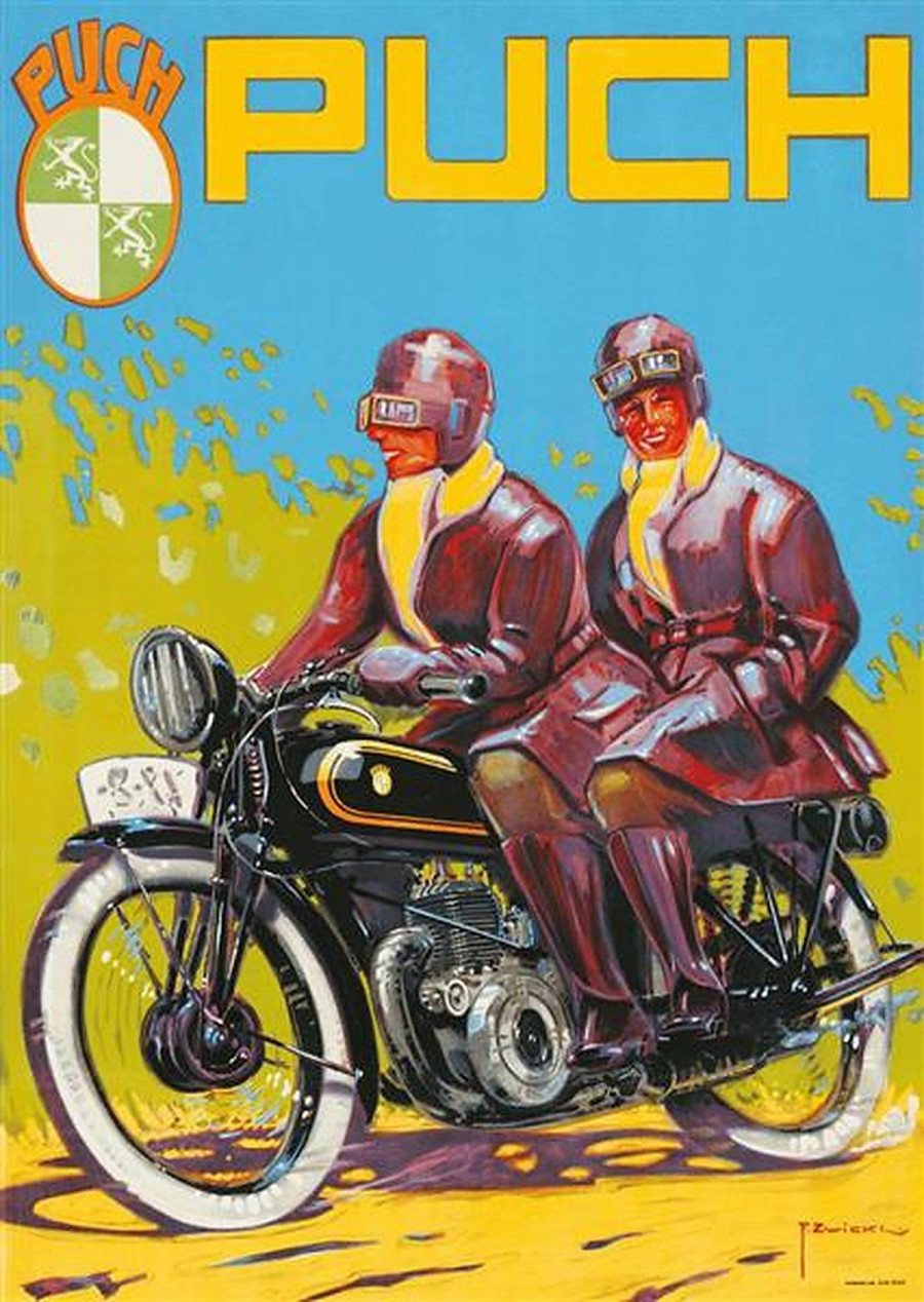 Puch 220 Poster