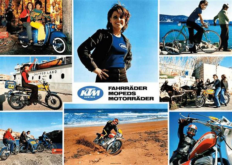 KTM Motorfahrzeugbau Poster