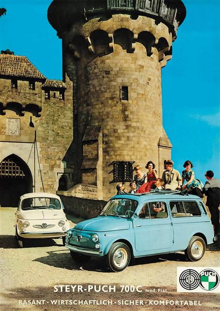 Puch 700 C Poster