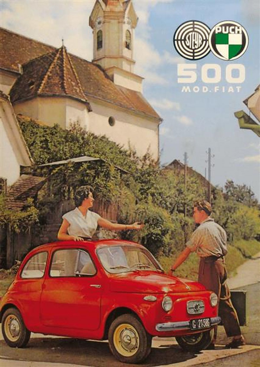 Puch 500 Poster