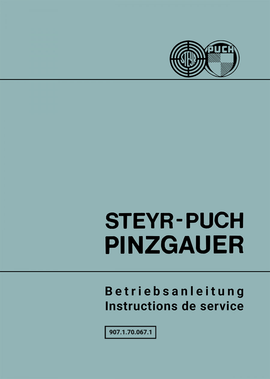 Puch Pinzgauer 710 M/K und 712 M Betriebsanleitung