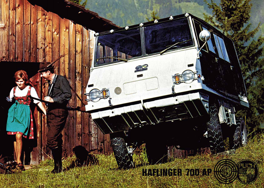 Puch Haflinger 700 AP Prospekt