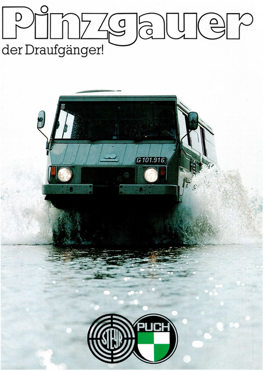 Puch Pinzgauer Prospekt - Der Draufgänger