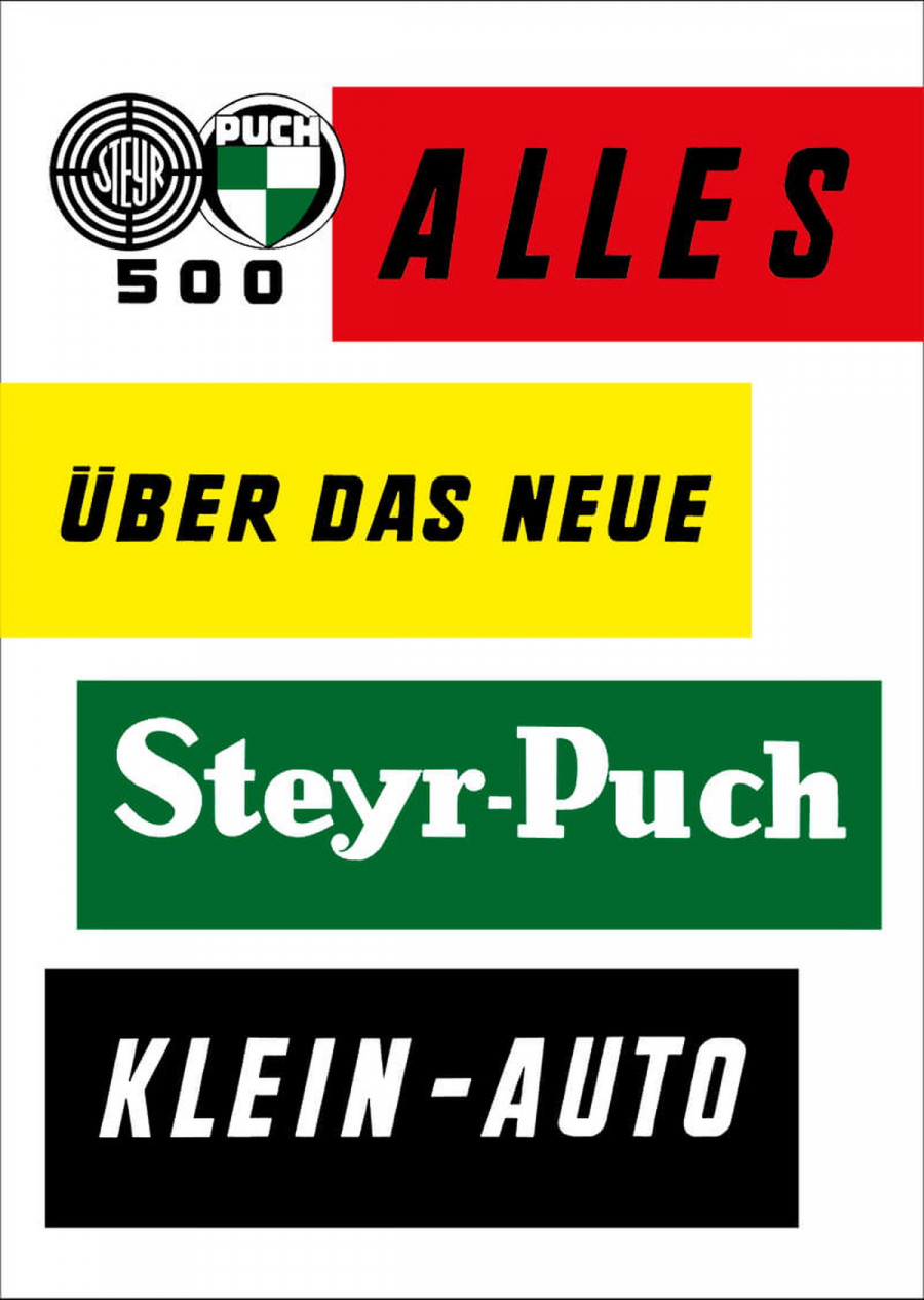 Alles über das neue Steyr Puch 500 Kleinauto