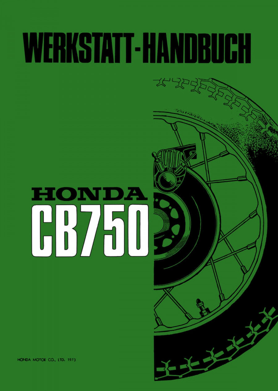 Honda CB750 Reparaturanleitung