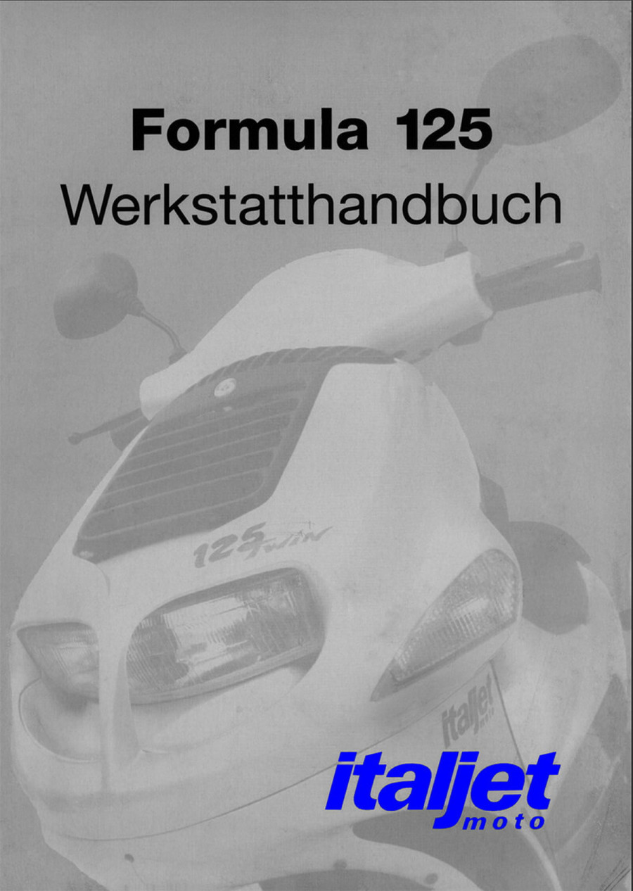 Italjet Formula 125 Werkstatthandbuch
