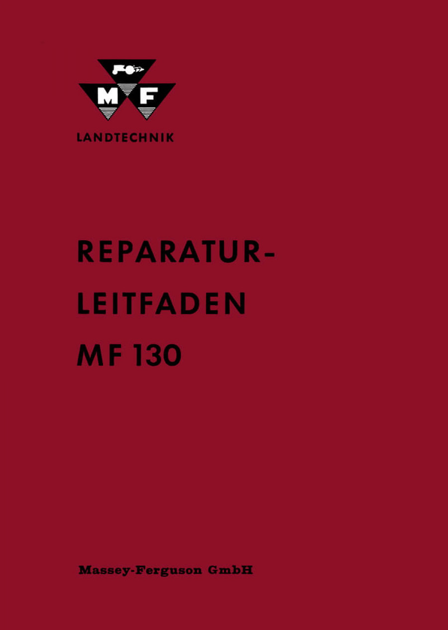 Massey-Ferguson MF130 Reparaturanleitung