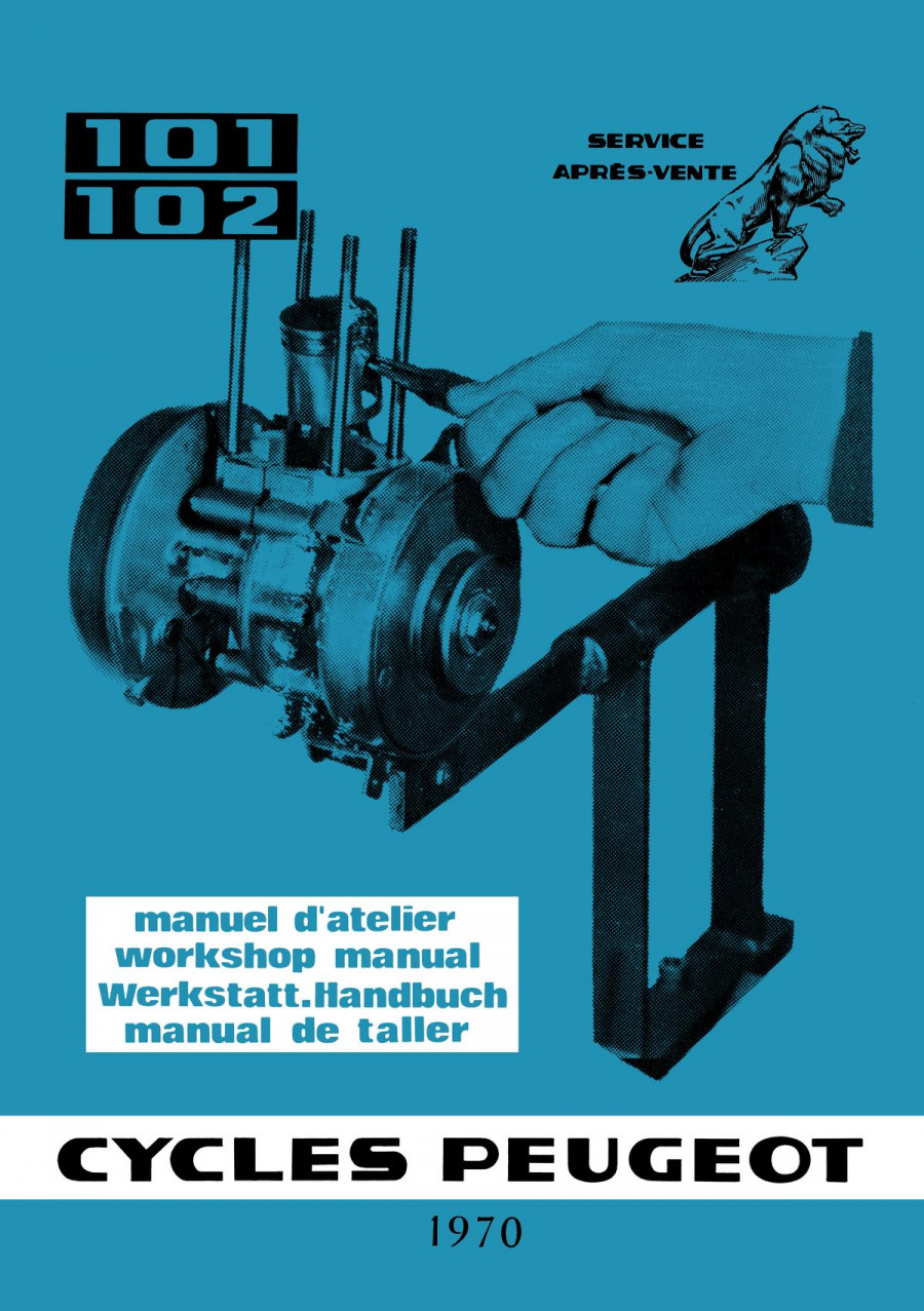 Peugeot 101 - 102 Werkstatthandbuch