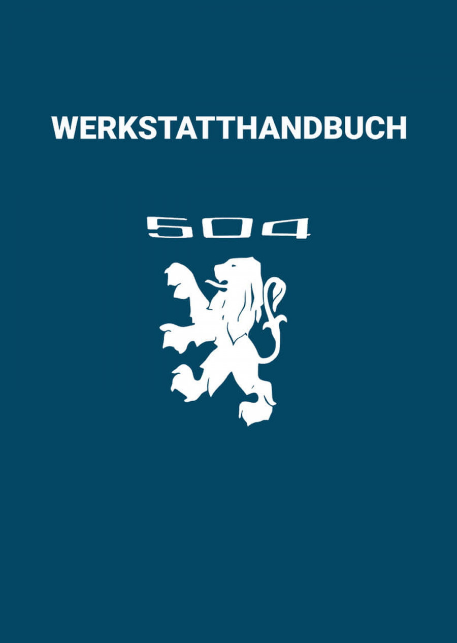 Peugeot 504 Werkstatthandbuch