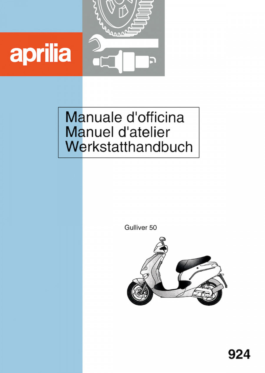 Aprilia Gulliver 50 Werkstatthandbuch