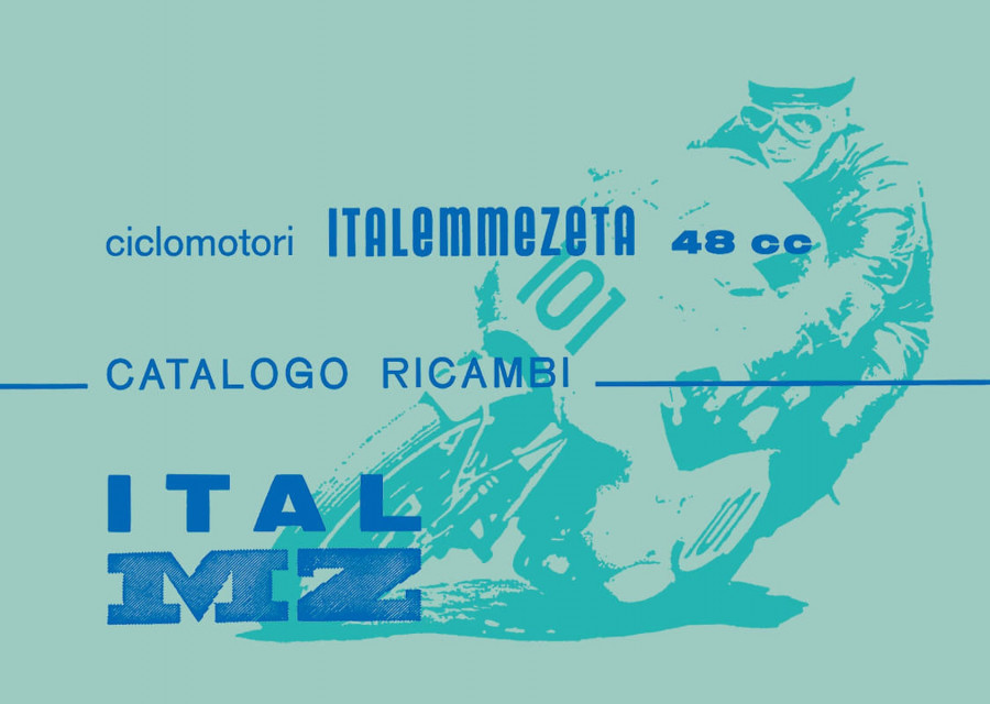 Italjet Italemmezeta 48 ccm Catalogo Ricambi