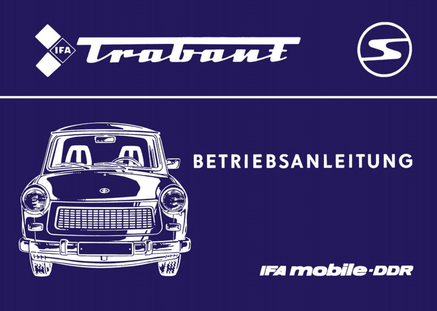 IFA Trabant Betriebsanleitung