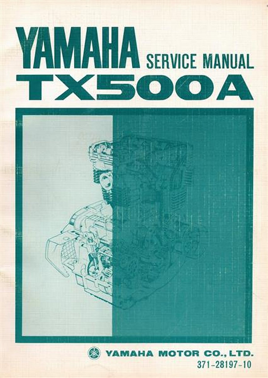 Yamaha TX500A Service Manual