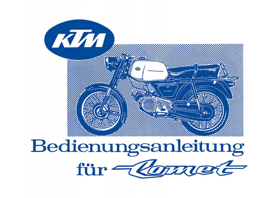 KTM Motorfahrzeugbau Comet mit Puch-Motor Betriebsanleitung