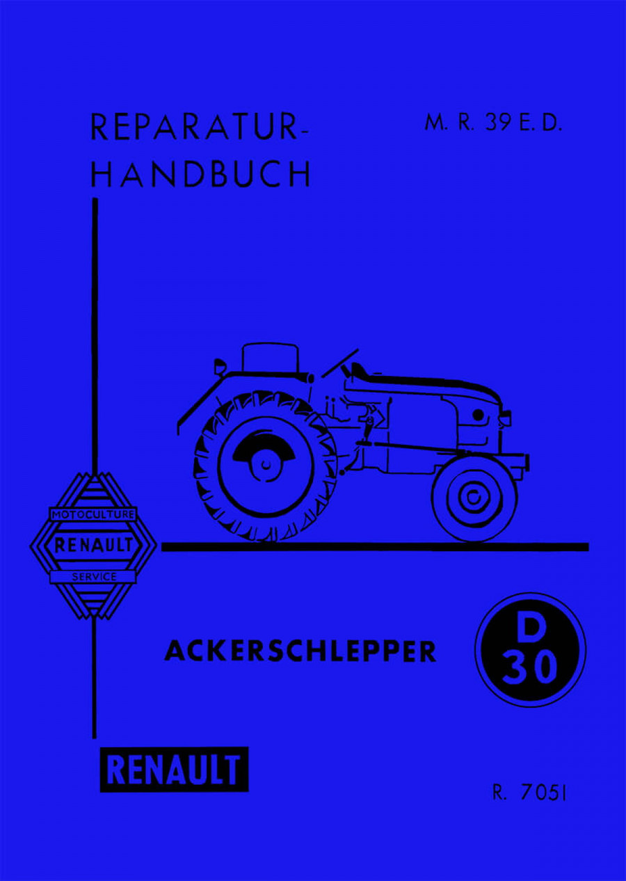 Renault R7051 Reparaturhandbuch