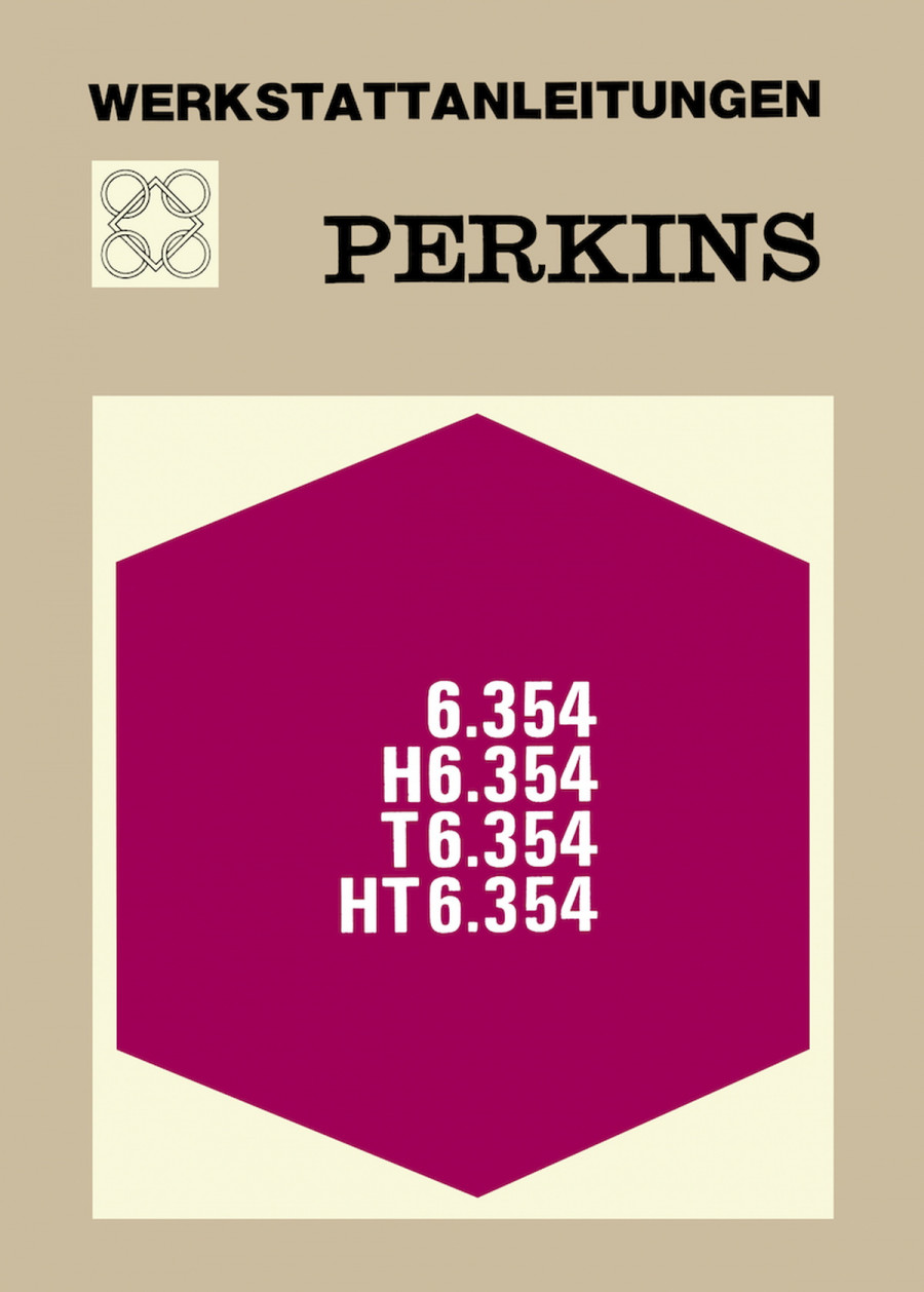 Perkins 6-Zylinder Motoren 6.354 Reparaturanleitung