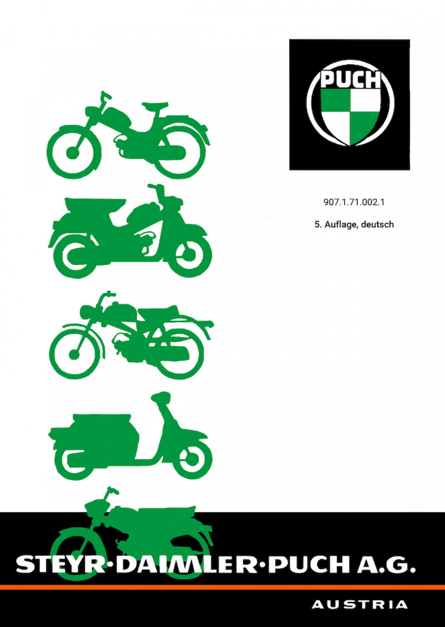 Puch Moped Betriebsanleitung