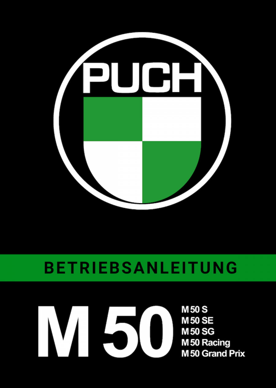 Puch M50 Betriebsanleitung