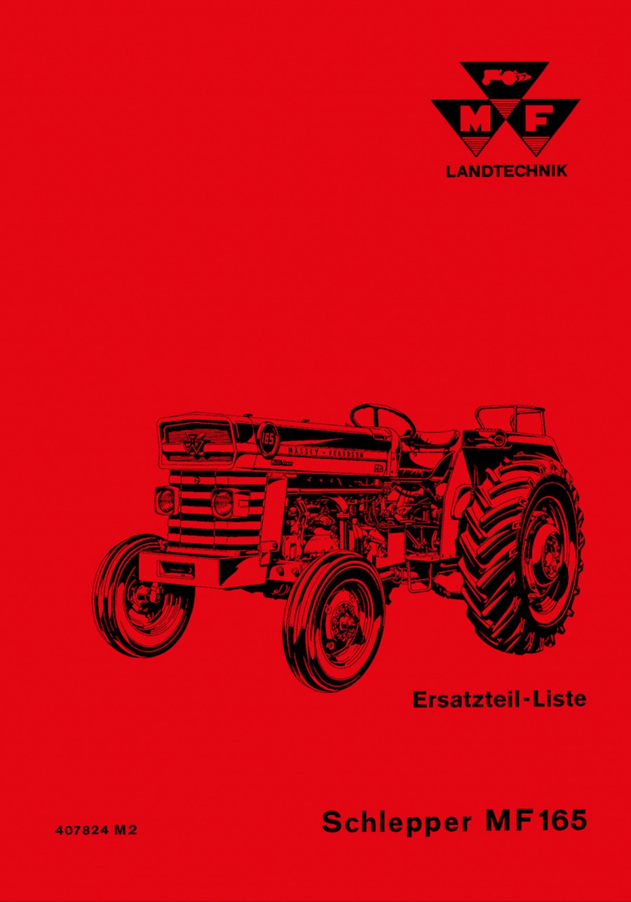 Massey-Ferguson MF165 Ersatzteilkatalog