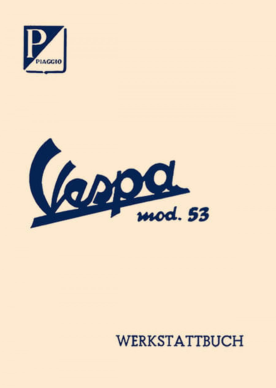Vespa 125 VM 1 Reparaturanleitung