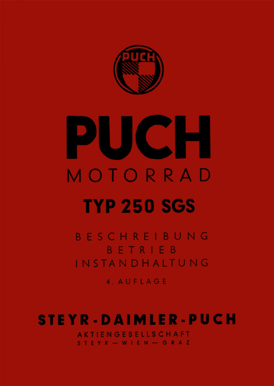 Puch 250 SGS Betriebsanleitung