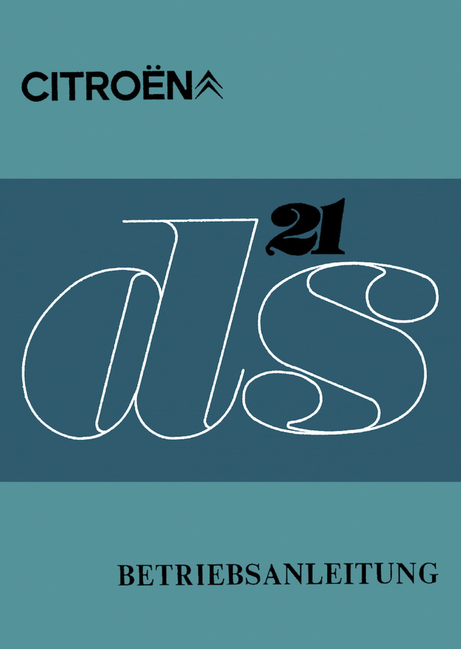 Citroen DS 21 Betriebsanleitung