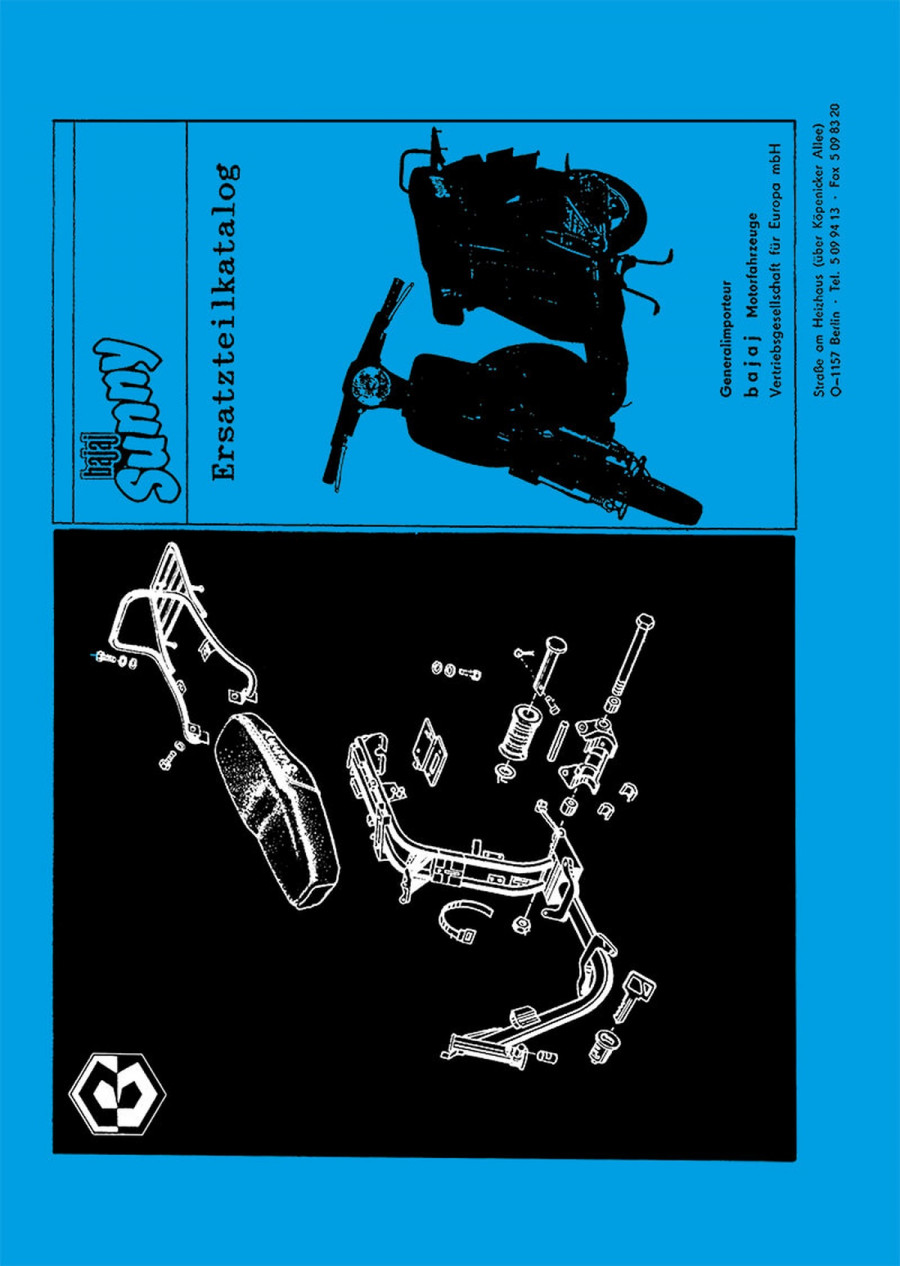 Bajaj Sunny Ersatzteilkatalog